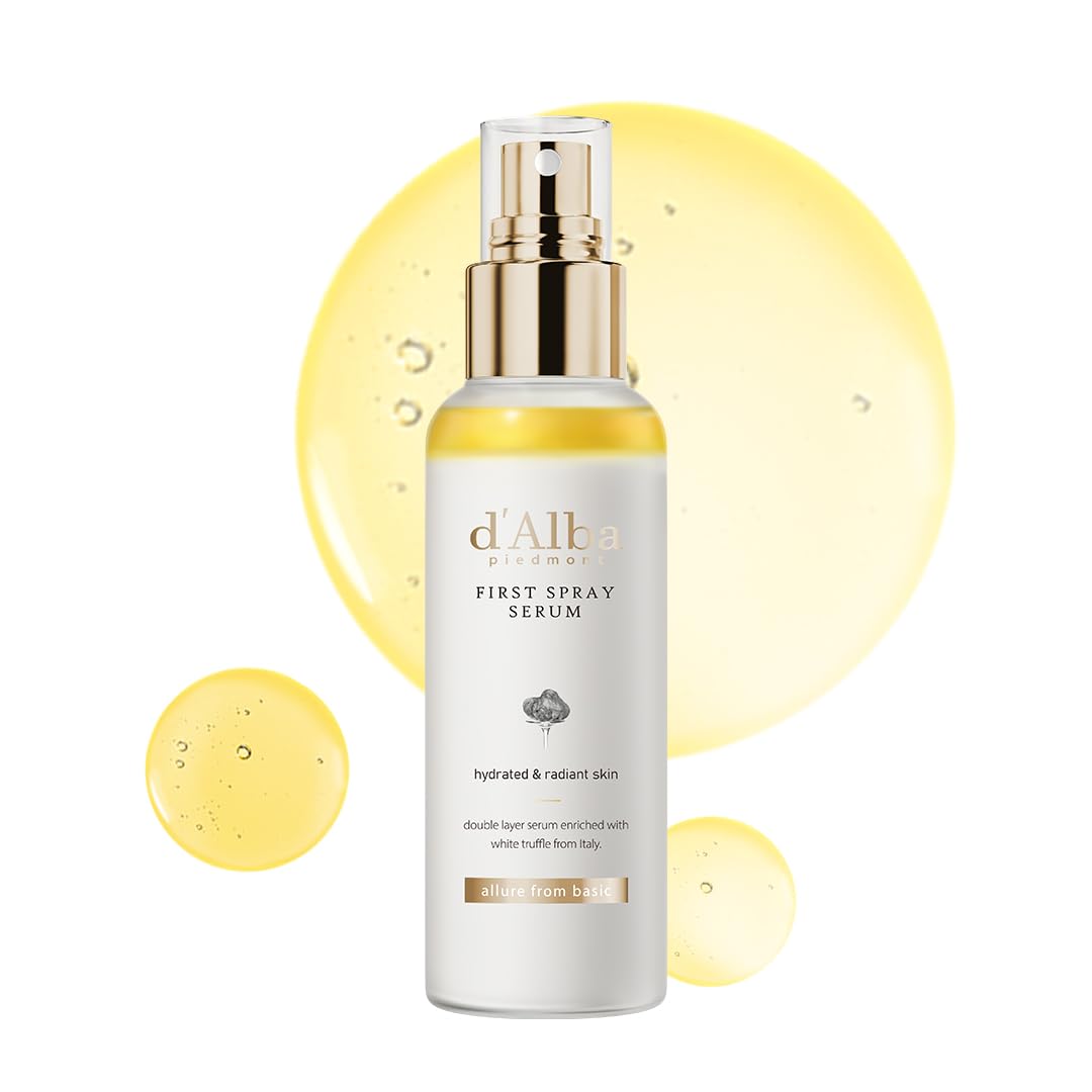 D'Alba Piedmont Italian White Truffle First Spray Serum – Sérum Facial En Spray Con Trufa Blanca Italiana 120 ML