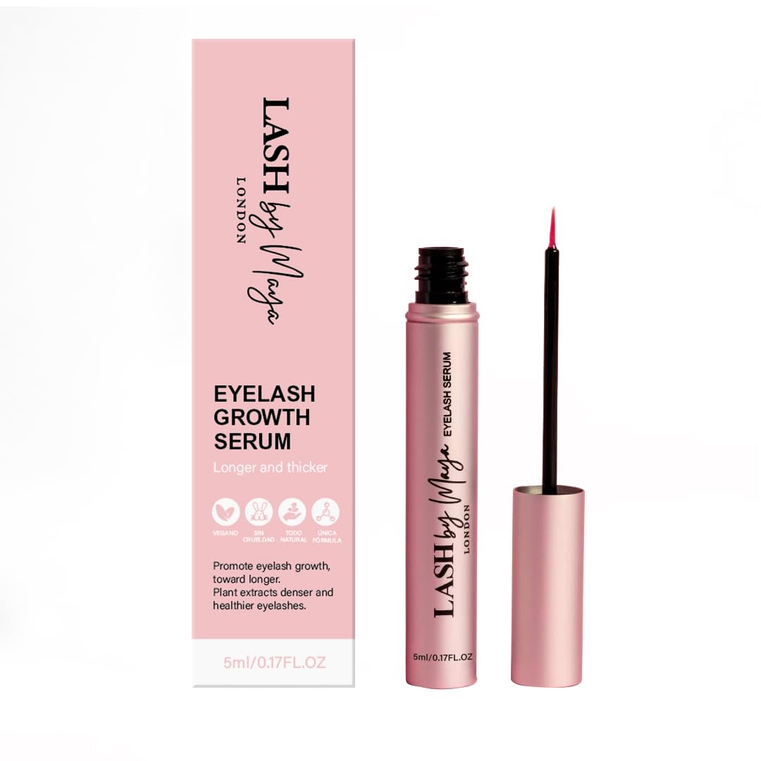 LASH By Maya Eyelash Growth Serum Suero Para El Crecimiento De Pestañas 5 ml