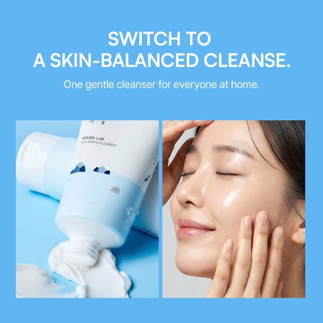 ROUND LAB 1025 Dokdo Cleanser Limpiador Facial 300 ml (10.14 fl oz)