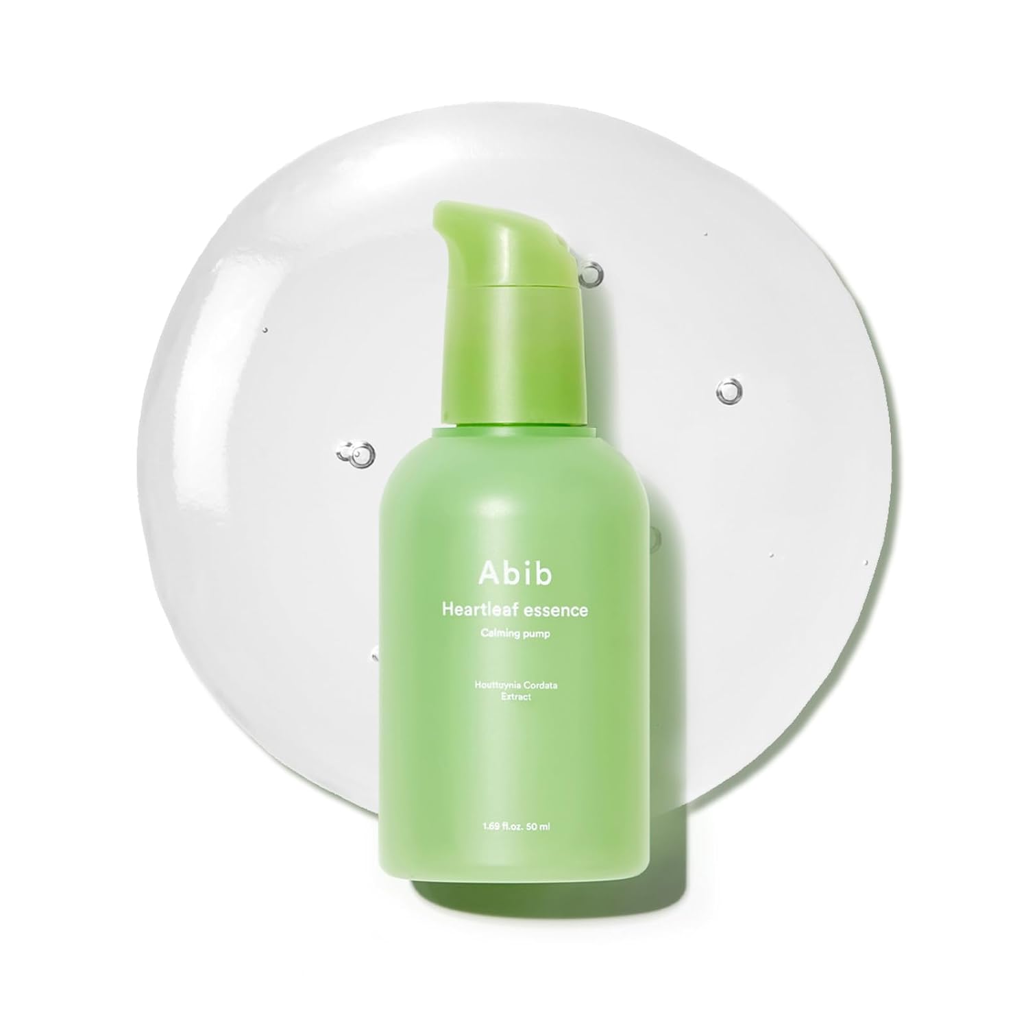 Abib Heartleaf Essence Calming Pump – Esencia Calmante e Hidratante con Houttuynia Cordata
