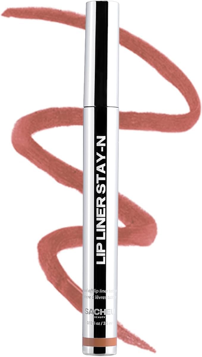 Sacheu Lip Liner STAY-N Peel Off — Tinte Labial Despegable de Larga Duración