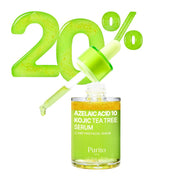 PURITO Azelaic Acid 10% + Kojic Acid + Tea Tree Serum | Sérum Iluminador