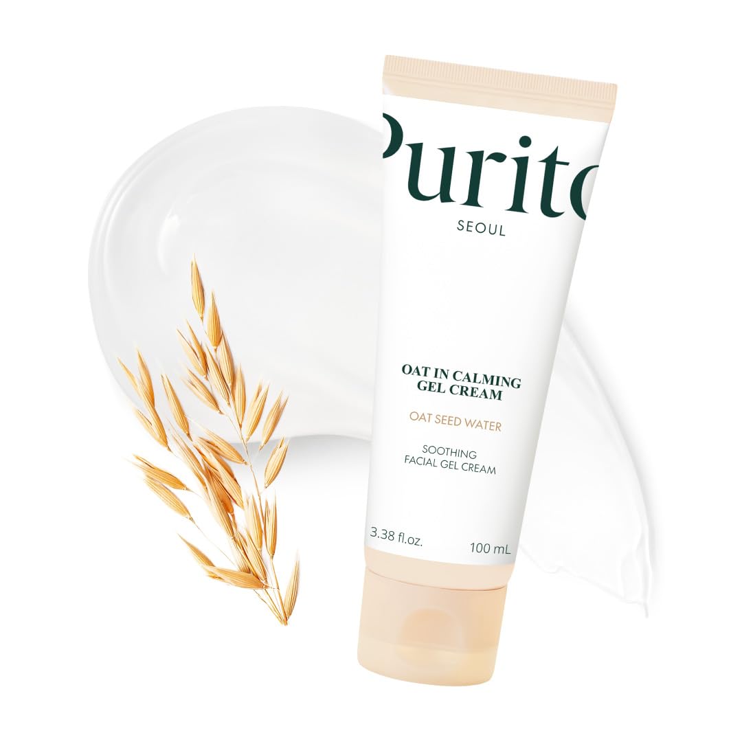 Purito Crema De Gel Calmante De Avena | Hidratación Ligera Para Piel Sensible
