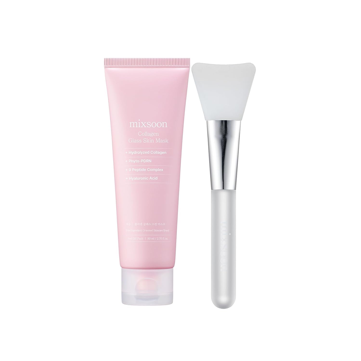 Mixsoon Collagen Glass Skin Mask — Mascarilla Facial Con Colágeno Para Efecto Piel de Vidrio (2.71 fl oz)