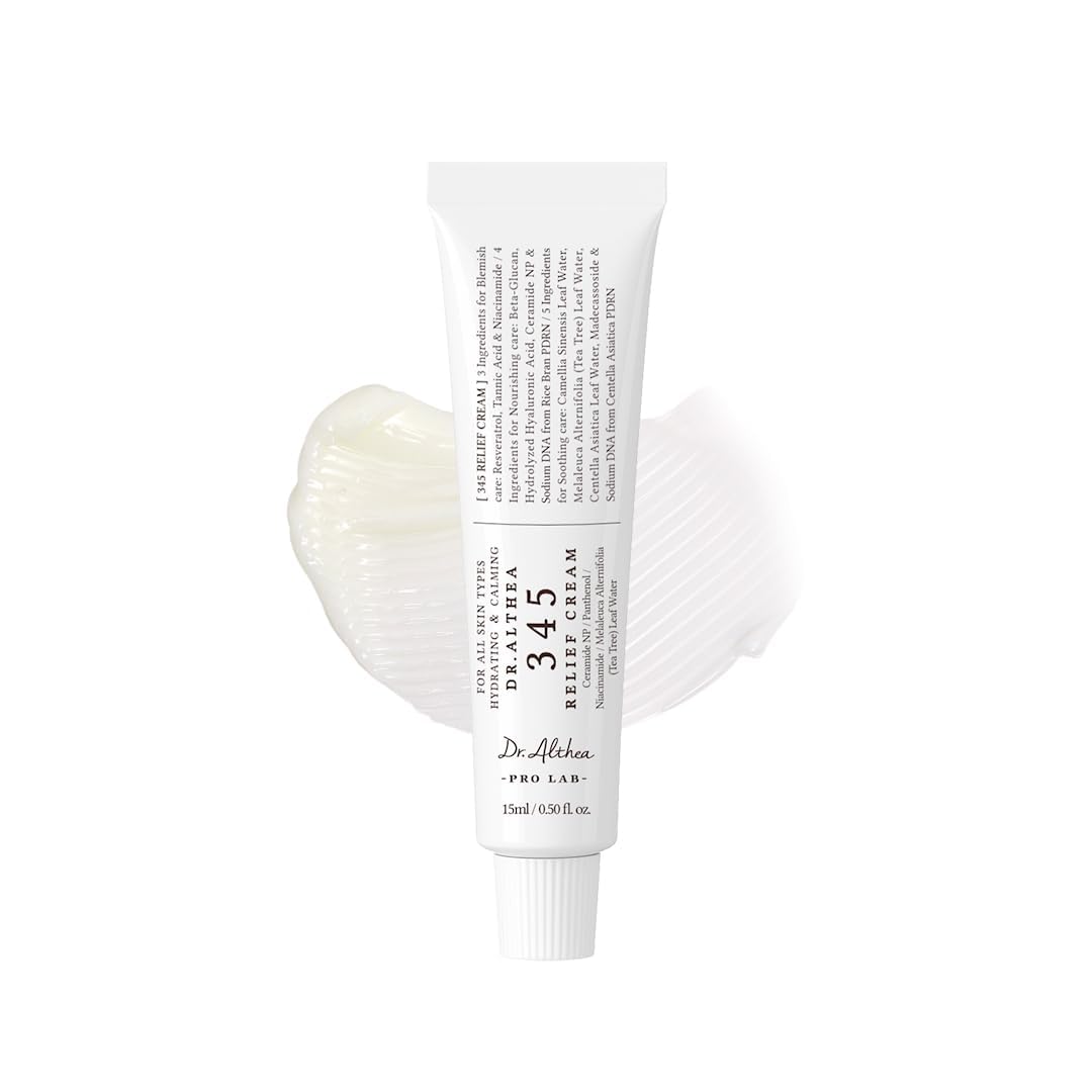 Dr. Althea 345 Relief Cream  – Crema Calmante Post-Acné Con Niacinamida Y Centella Asiática MINI 15 ML