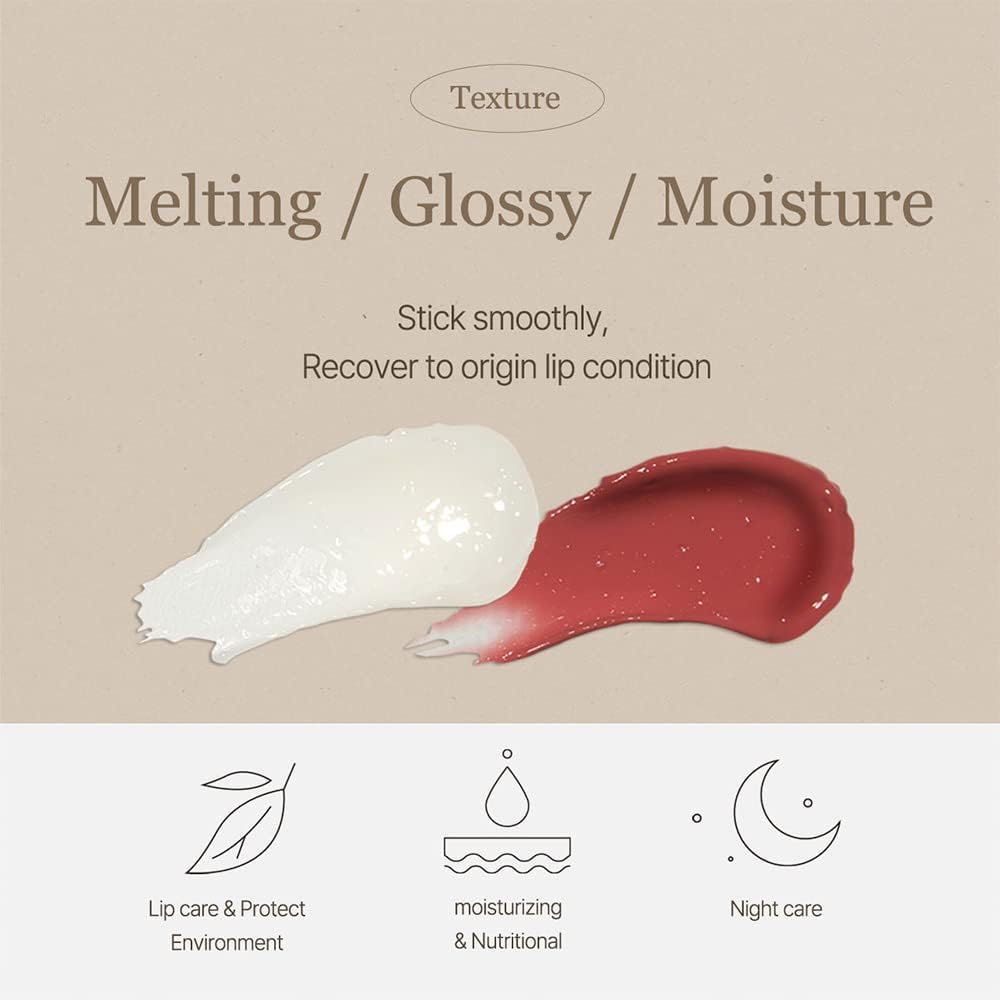 Mixsoon Bálsamo Labial Vegano Derretido Rosa Seca | Hidratación Y Color Natural