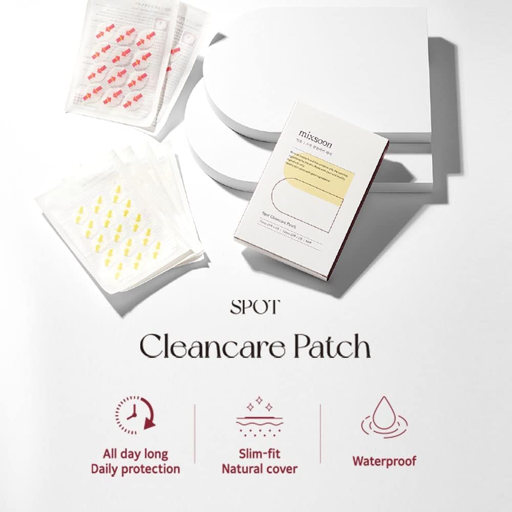 MIXSOON Spot Clean Care Patch Parches Hidrocoloides Para Imperfecciones 84 Unidades