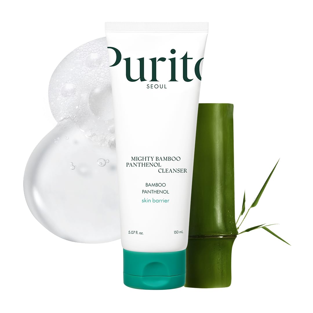 PURITO Mighty Bamboo Panthenol Cleanser — Limpiador Facial Hidratante con Pantenol y Bambú