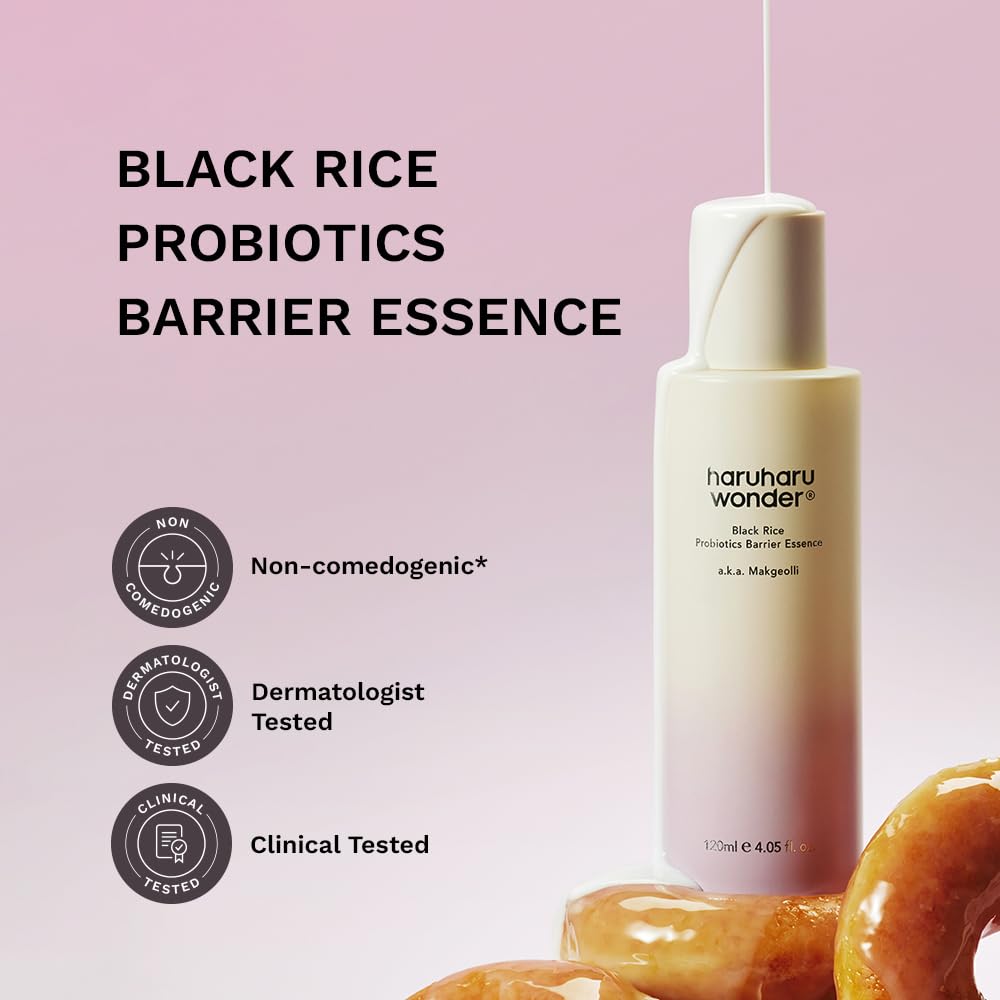 Haruharu Wonder Black Rice Probiotics Barrier Essence 120 ml