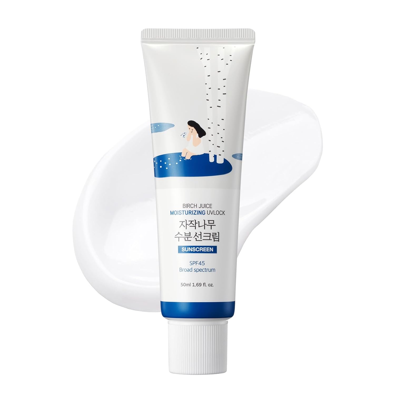 ROUND LAB Birch Juice UV Lock Sunscreen SPF 45 50 ml
