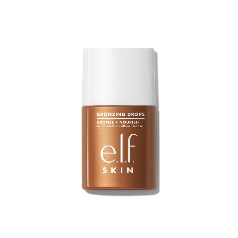 ELF Bronzing Drops — Gotas Bronceadoras Líquidas Para Un Glow Natural y Efecto Piel Besada Por El Sol