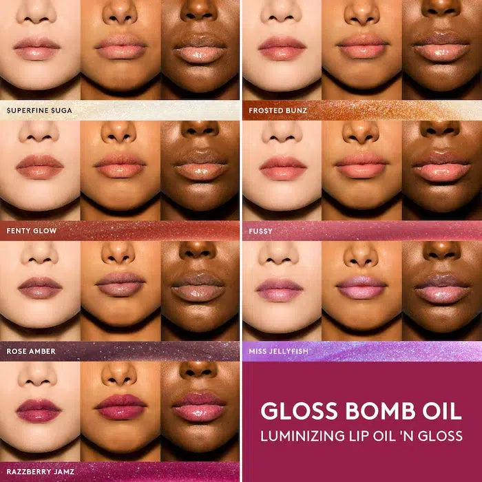 Fenty Beauty by Rihanna  Gloss Bomb Oil Luminizing Lip Oil 'N Gloss image 2