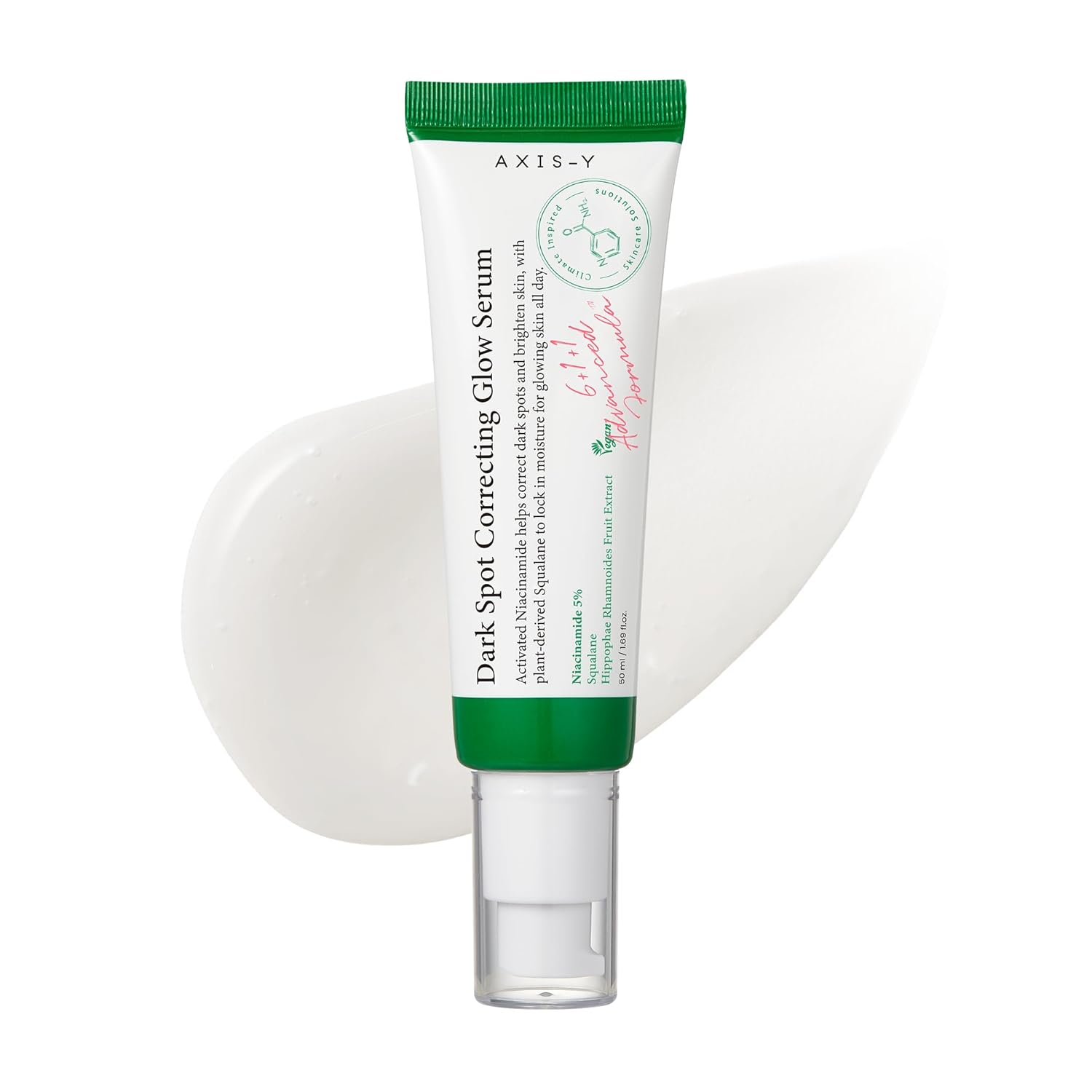 AXIS-Y Suero Corrector De Manchas Oscuras 5% Niacinamida – Suero Coreano Vegano Para Rostro 50 ml