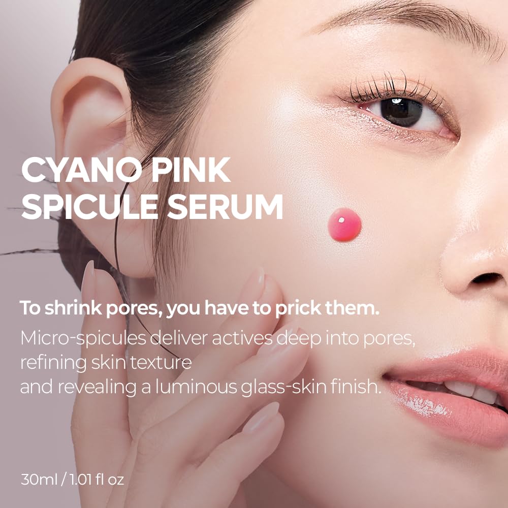 Dr. Melaxin Cemenrete Cyano Pink Spicule Serum Suero Facial Con Microagujas Y Calcio 30 ml