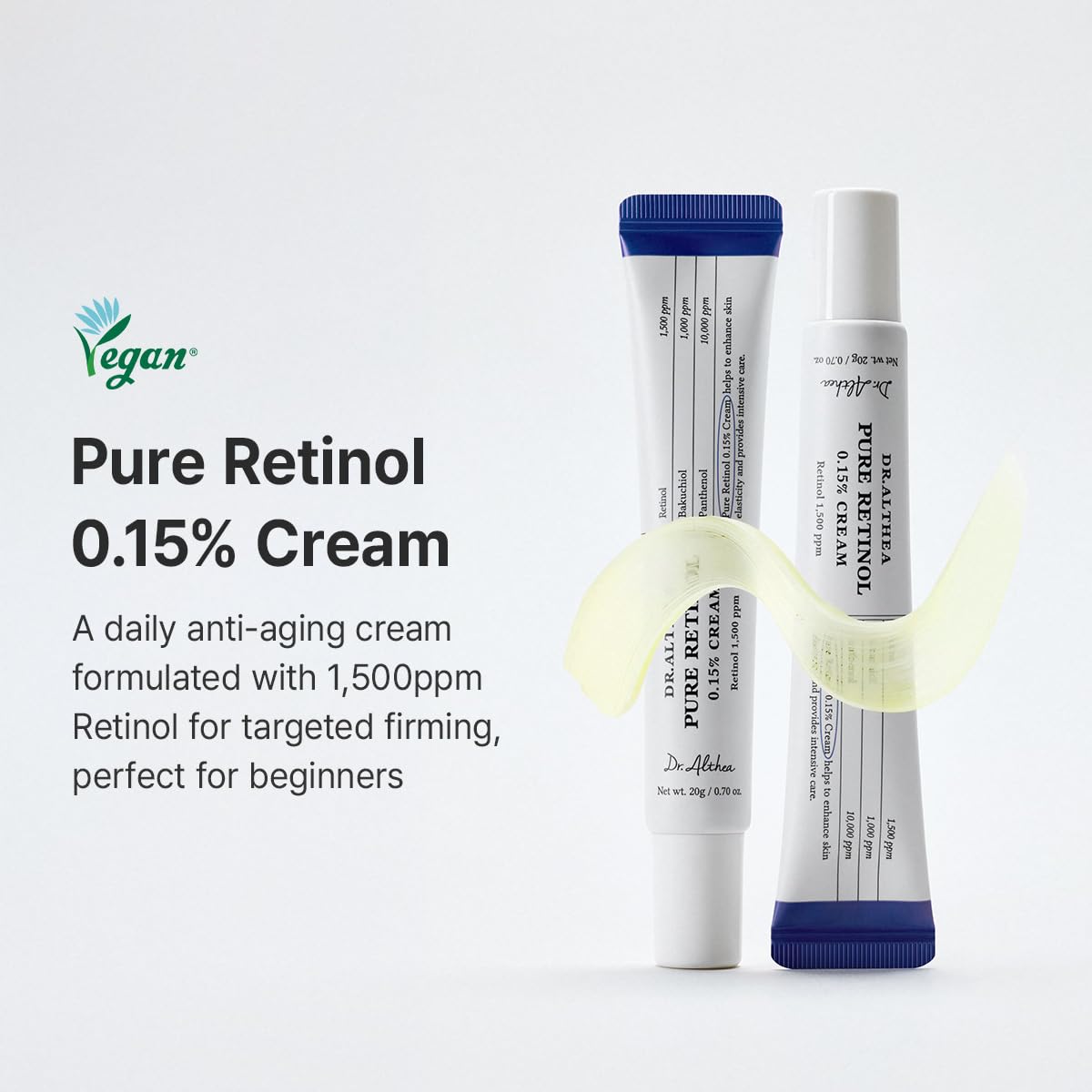 Dr. Althea Pure Retinol 0.15% Cream Crema Facial Con Retinol 0.15% 30 ml