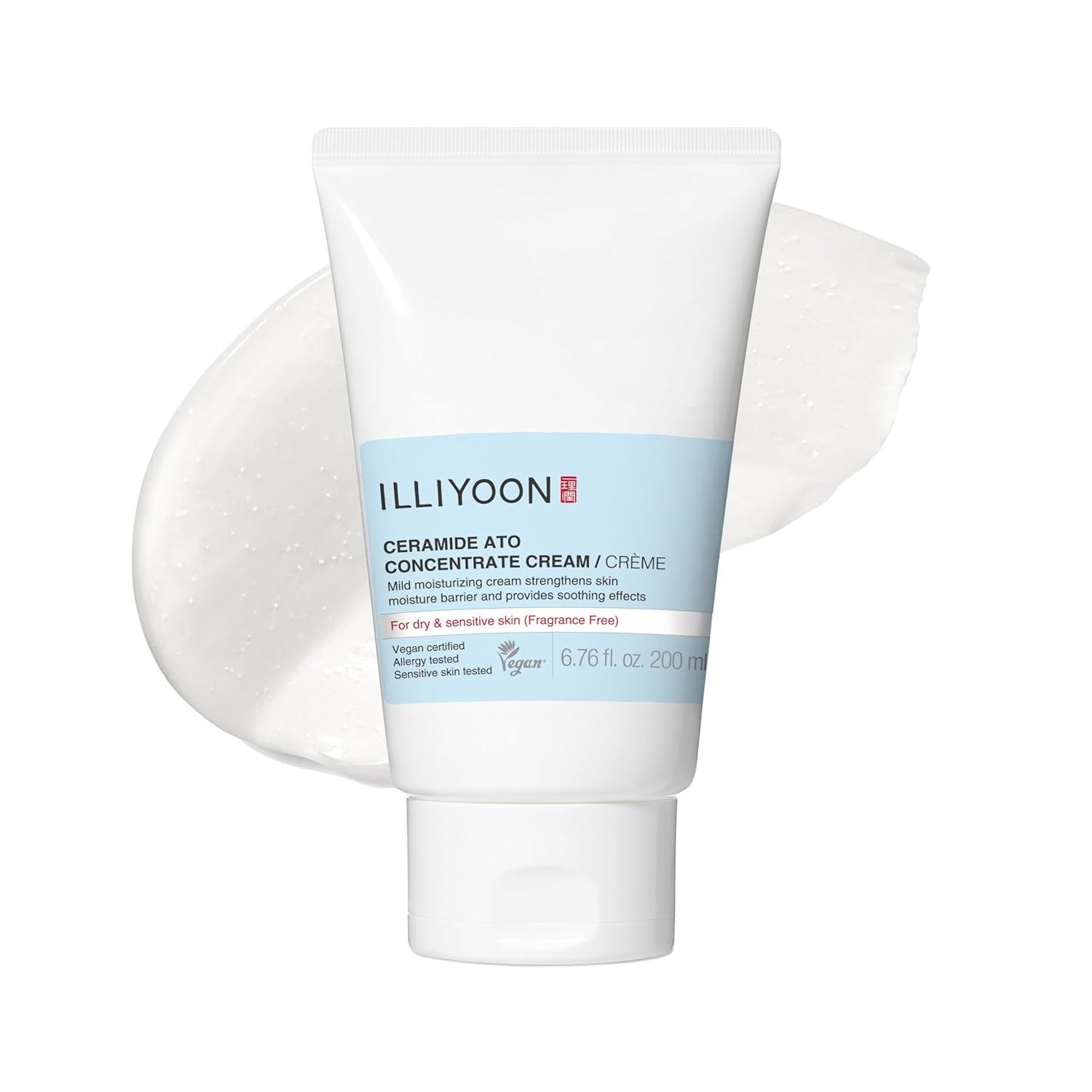 Illiyoon Ceramide Ato Concentrate Cream — Crema Hidratante Reparadora Con Ceramidas Para Piel Seca y Sensible