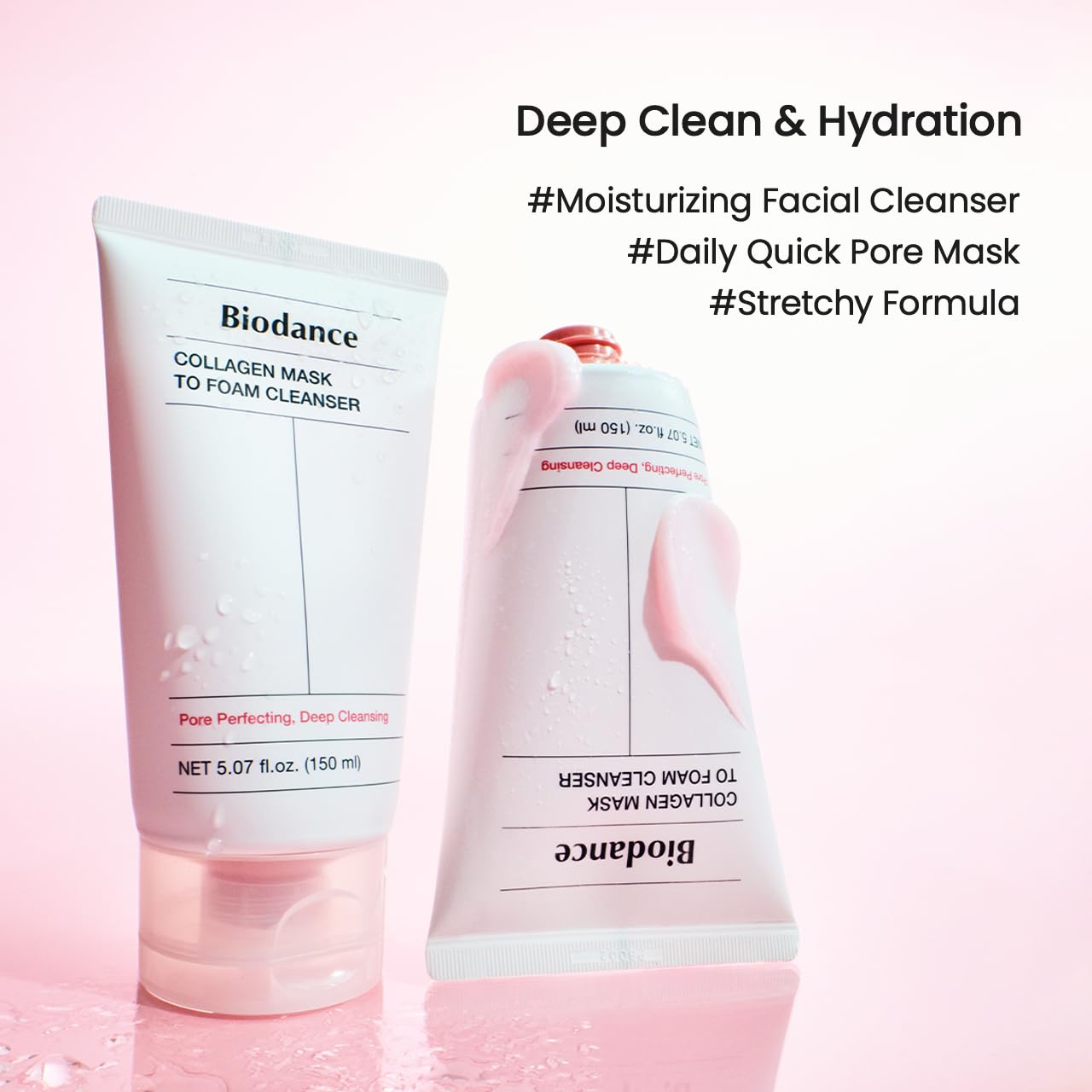 Biodance Collagen Mask To Foam Cleanser 150ml – Limpiador Facial 2 En 1 Con Colágeno