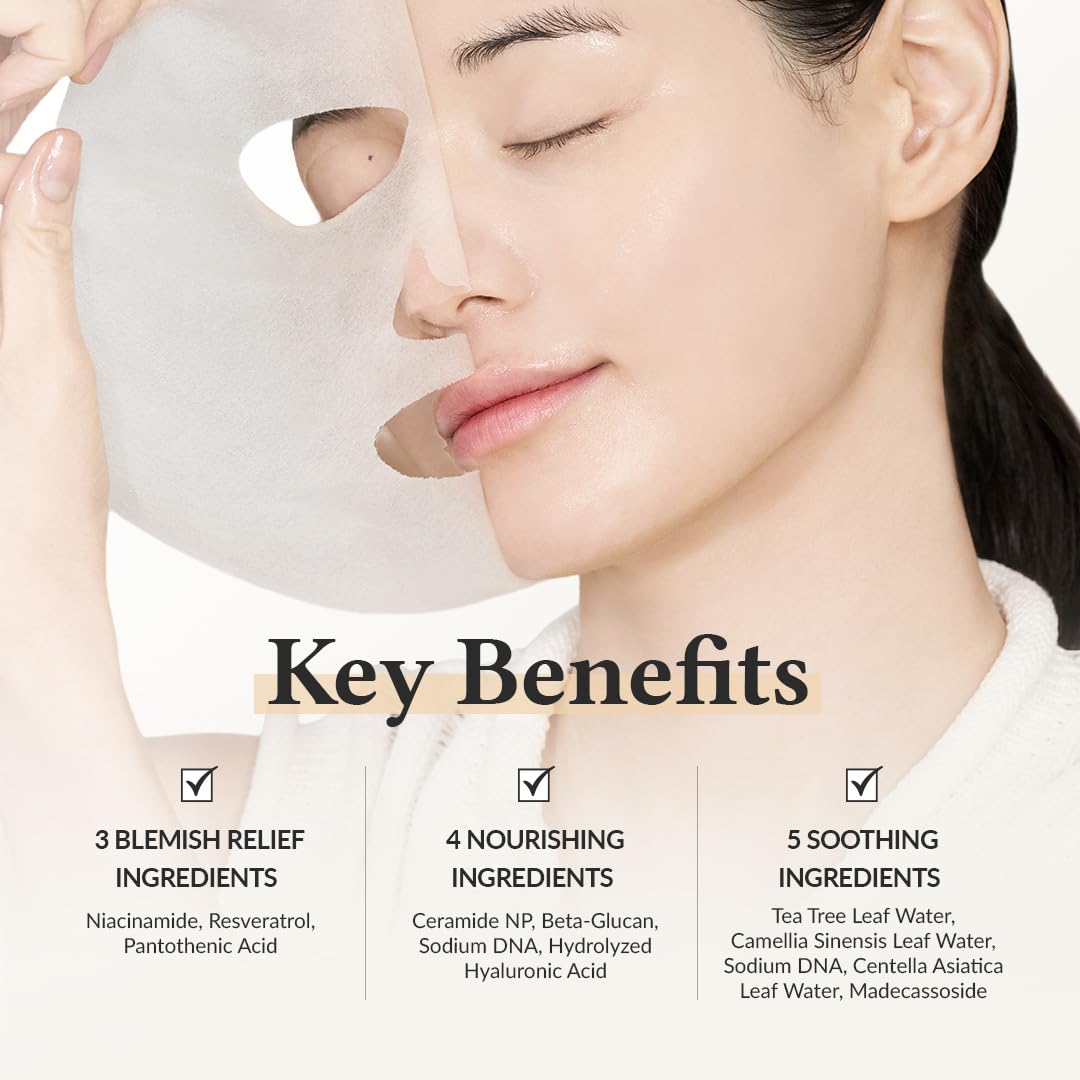 Dr. Althea 345 Relief Cream Mask — Mascarilla en Crema Calmante y Reparadora (4 Unidades)