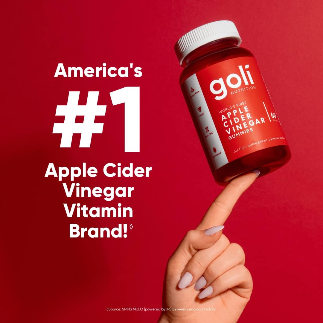 Goli Apple Cider Vinegar Gummies – Vitaminas en Gomitas de Vinagre de Sidra de Manzana