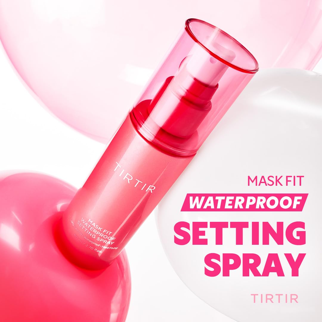 TIRTIR Waterproof Setting Spray Fijador De Maquillaje Waterproof 24H Larga Duración 80 ml