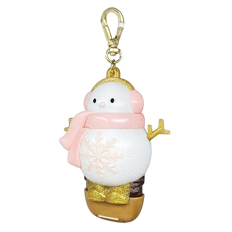 Bath & Body Works Portagel Antibacterial Con Diseño De Muñeco De Nieve | Accesorio Aromático