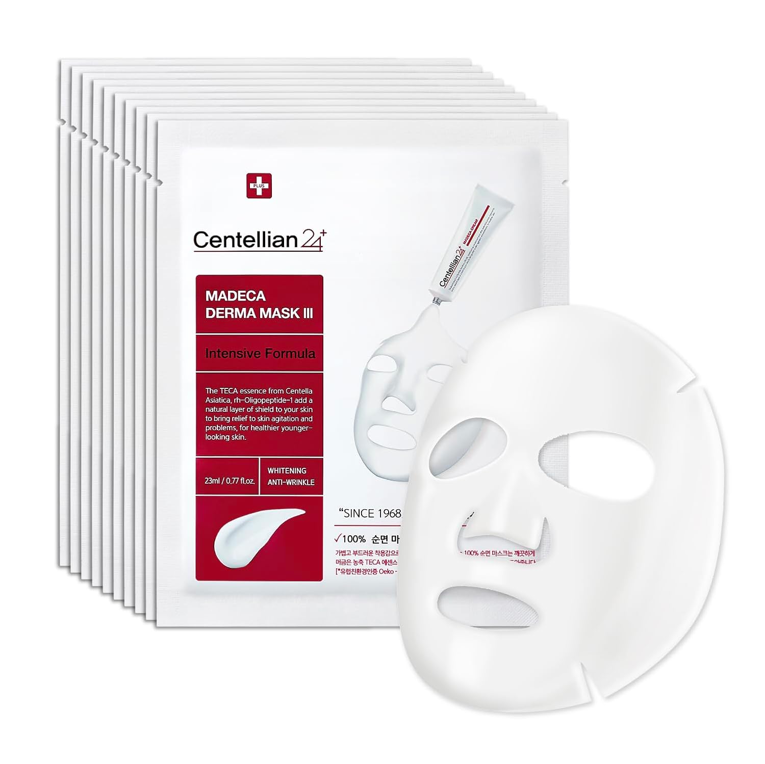 Centellian24 Madeca Derma Mask III Intensive Formula Set Mascarillas Reparadoras 10 Piezas