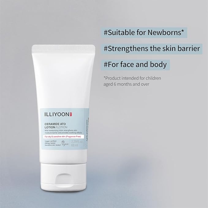 Illiyoon Ceramide Ato Lotion | Crema Facial Calmante
