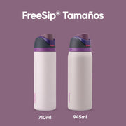 Owala FreeSip Botella De Agua Aislada 32 OZ – Acero Inoxidable Con Popote Para Deporte Y Viaje