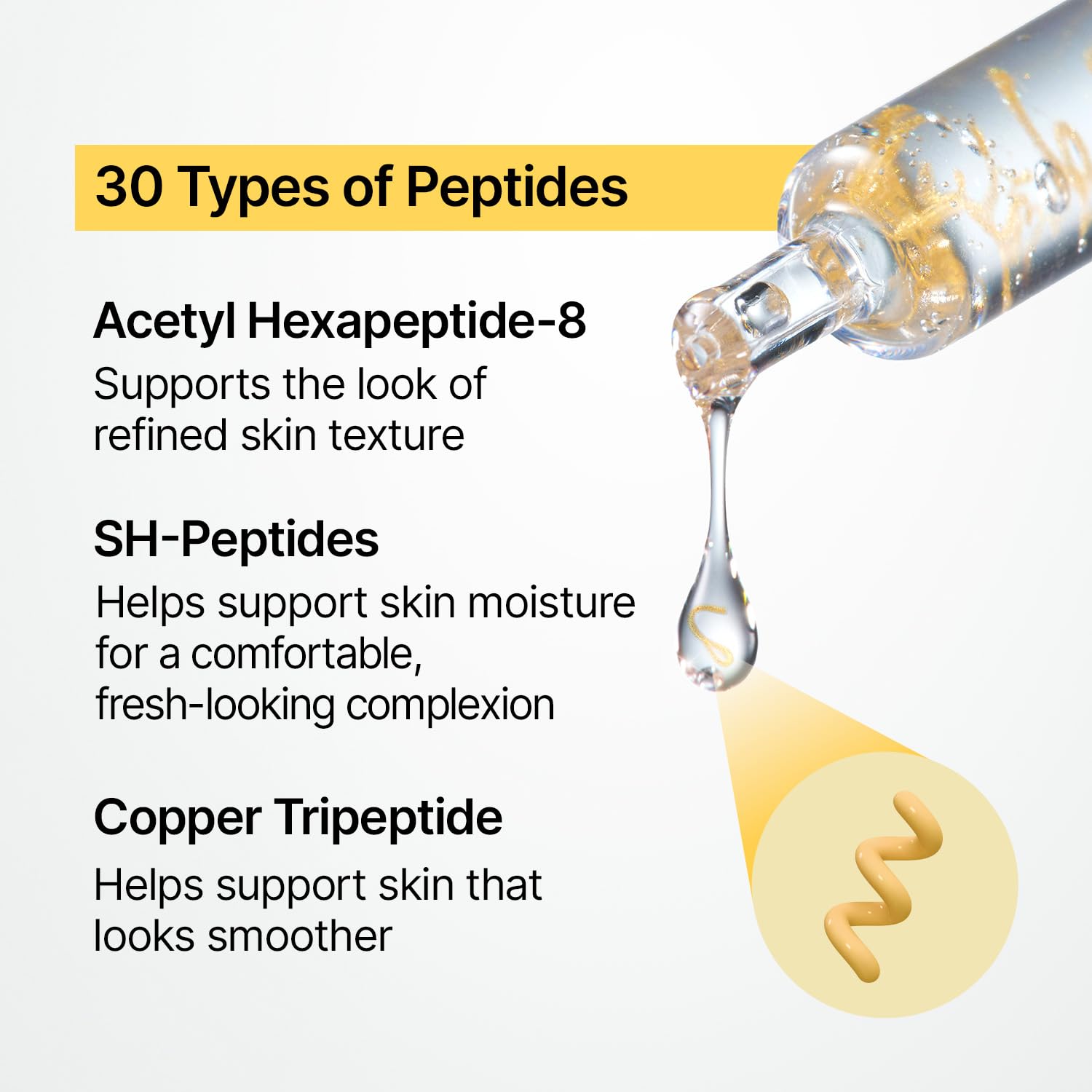 DEEP COLLAGEN SUNGBOON EDITOR Glow Intensive Silk Peptide Ampoule Ampolla Facial Iluminadora Con Péptidos 40 ml