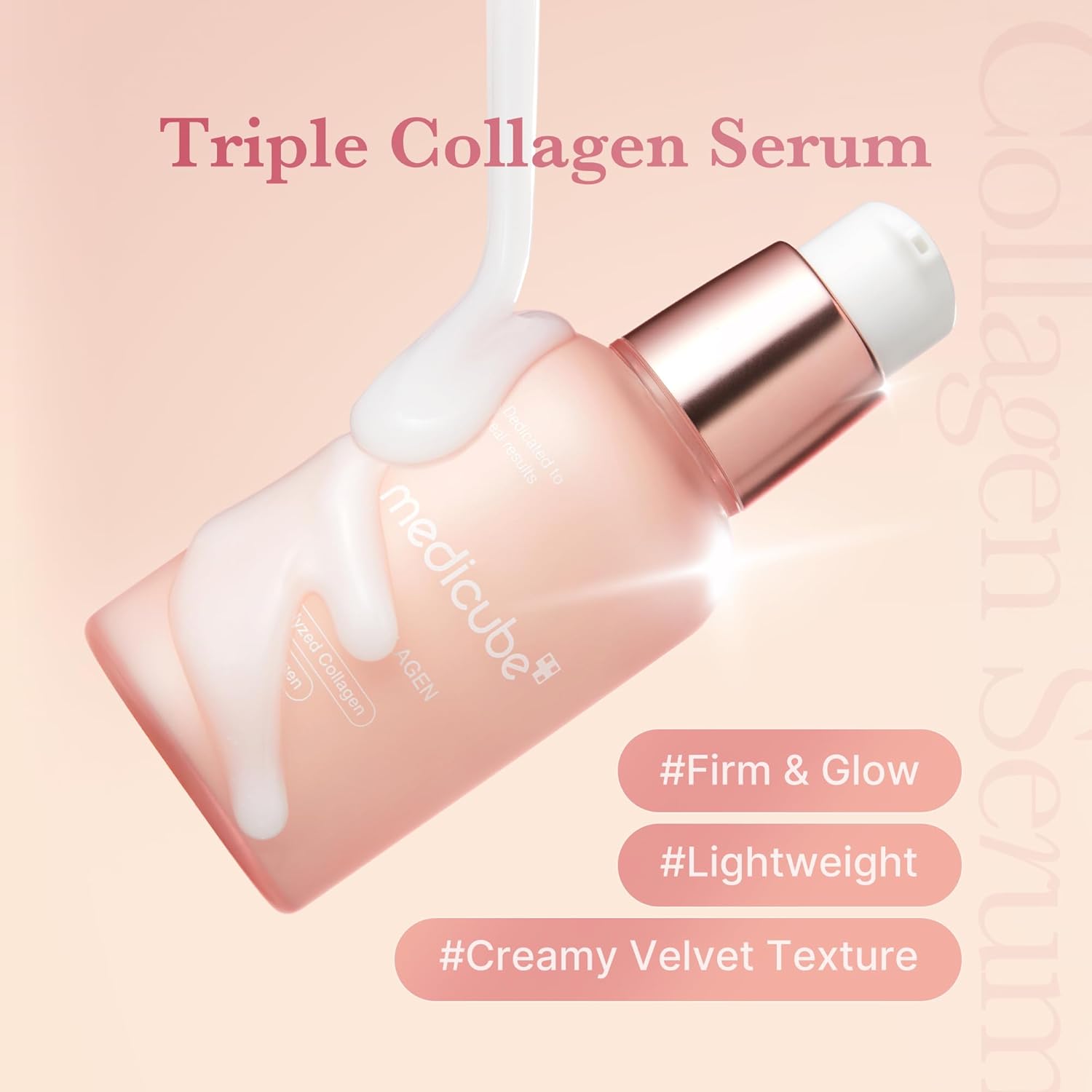 Medicube Triple Collagen Serum – Sérum Facial Con Triple Complejo De Colágeno Y Niacinamida 55 ML
