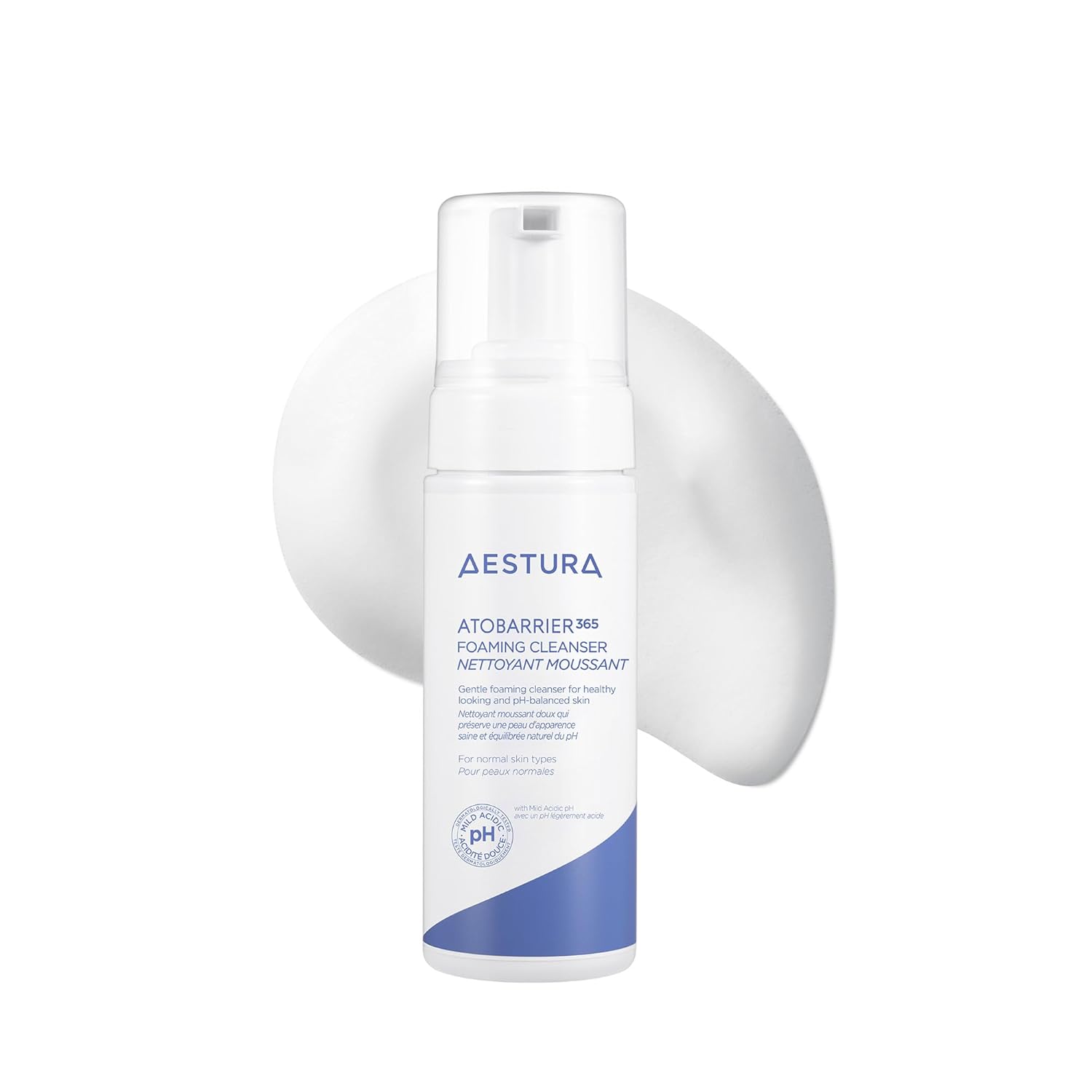 BAJO PEDIDO - AESTURA ATOBARRIER365 Bubble Cleanser Limpiador Espumoso Suave Con Ceramidas Y pH Equilibrado 150 ml