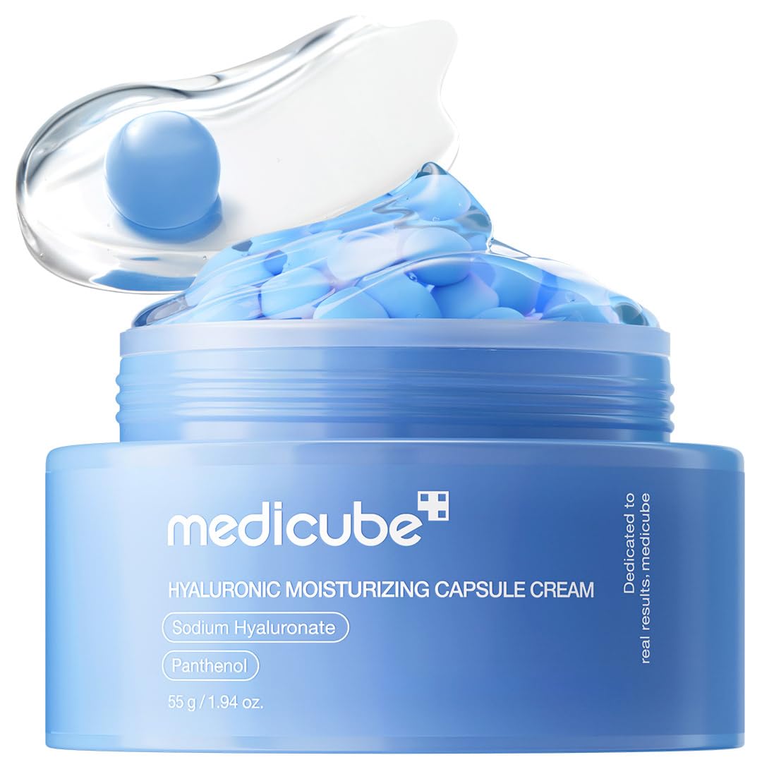 MEDICUBE Hyaluronic Moisturizing Capsule Cream | Crema Facial Hidratante