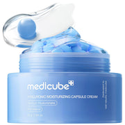 MEDICUBE Hyaluronic Moisturizing Capsule Cream | Crema Facial Hidratante