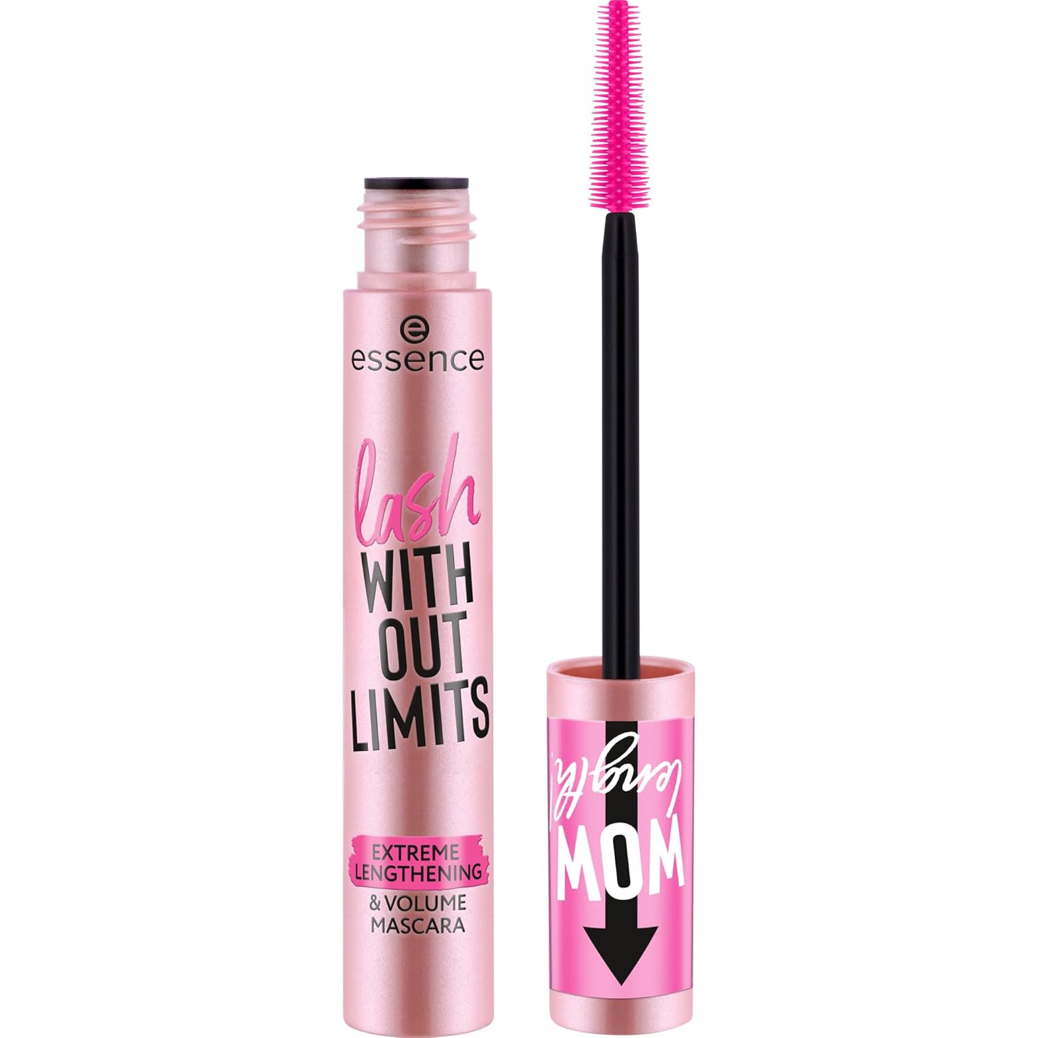 Essence Lash Without Limits Extreme Lengthening & Volume Mascara | Máscara de Pestañas
