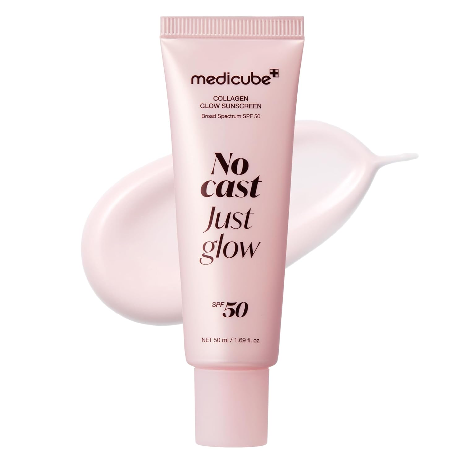 Medicube No Cast Just Glow Collagen Sunscreen SPF 50 Broad Spectrum 50 ml