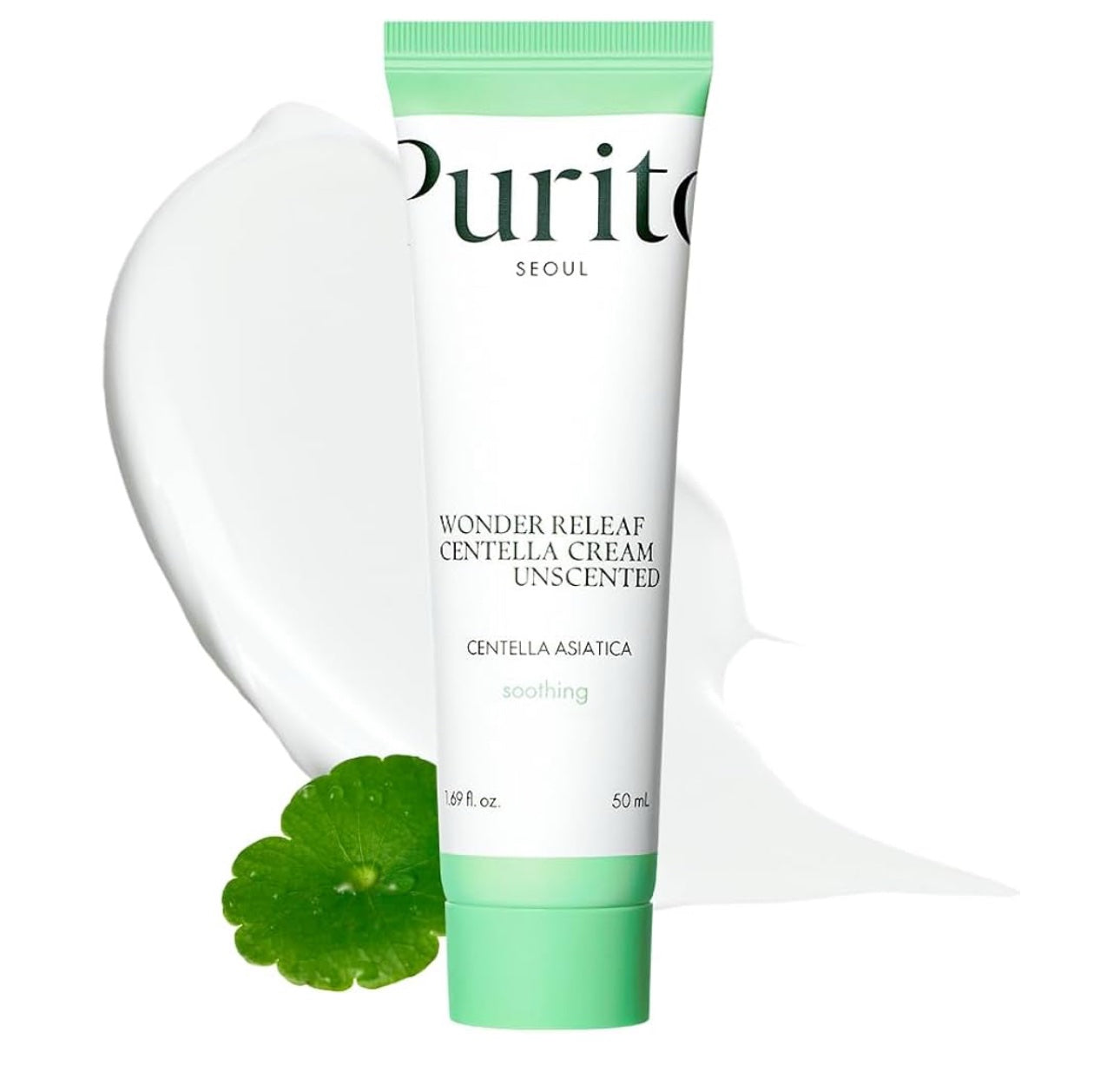 PURITO Centella - Crema sin perfume, centella coreana image 0