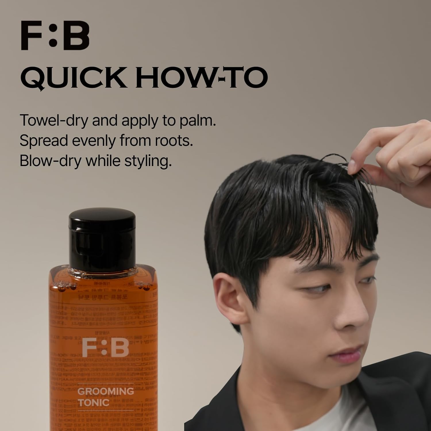 Bourbon Grooming Tonic Hair Wax 220 ml – Tónico Estilizante Con Fijación Flexible