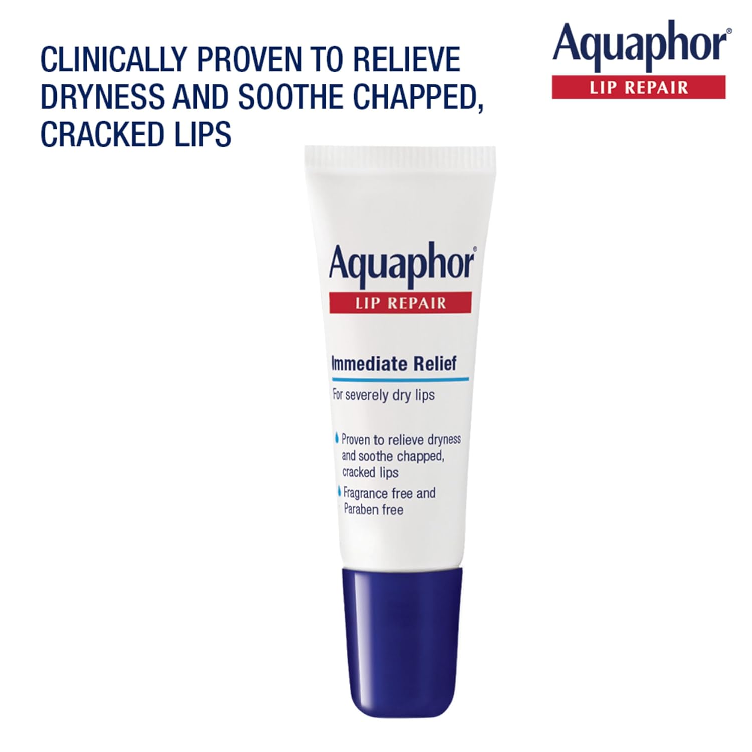 Aquaphor Lip Repair Ointment Moisturizing Lip Balm Pack De 2
