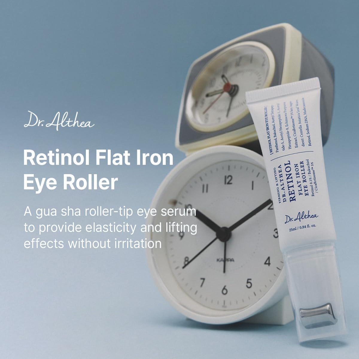 Dr. Althea Retinol Flat Iron Eye Roller | Sérum para Contorno de Ojos