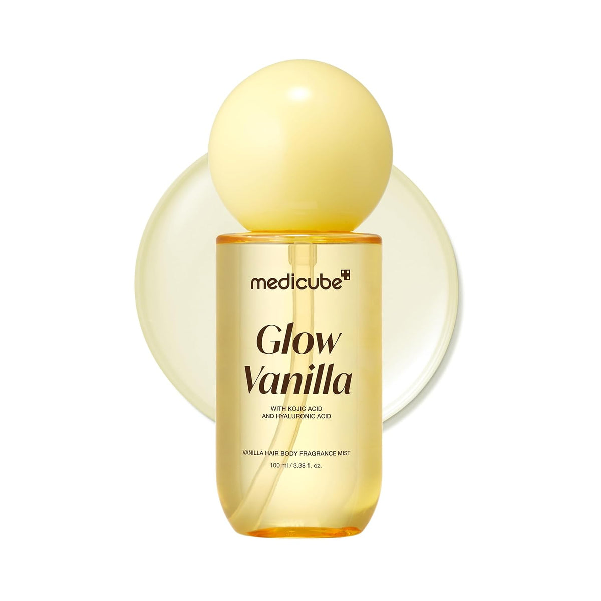 Medicube Glow Vanilla Hair & Body Fragrance Mist – Bruma Corporal Y Capilar De Vainilla Con Cuidado Del Olor 100 ML