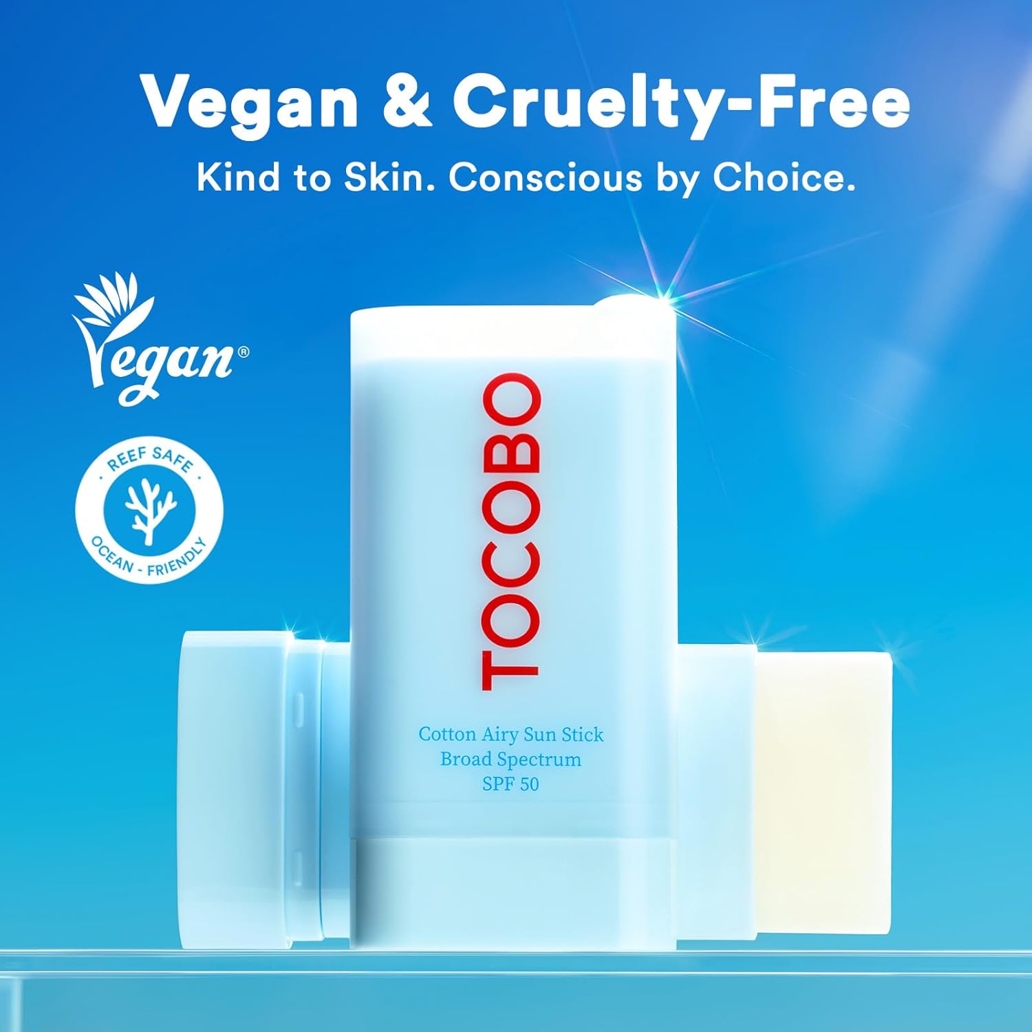 TOCOBO Cotton Soft Sun Stick SPF50 | Protector Solar en Barra