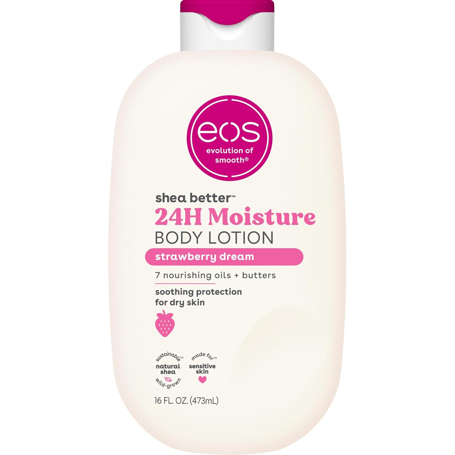 EOS Shea Better 24H Moisture Body Lotion Strawberry Dream 473 ml