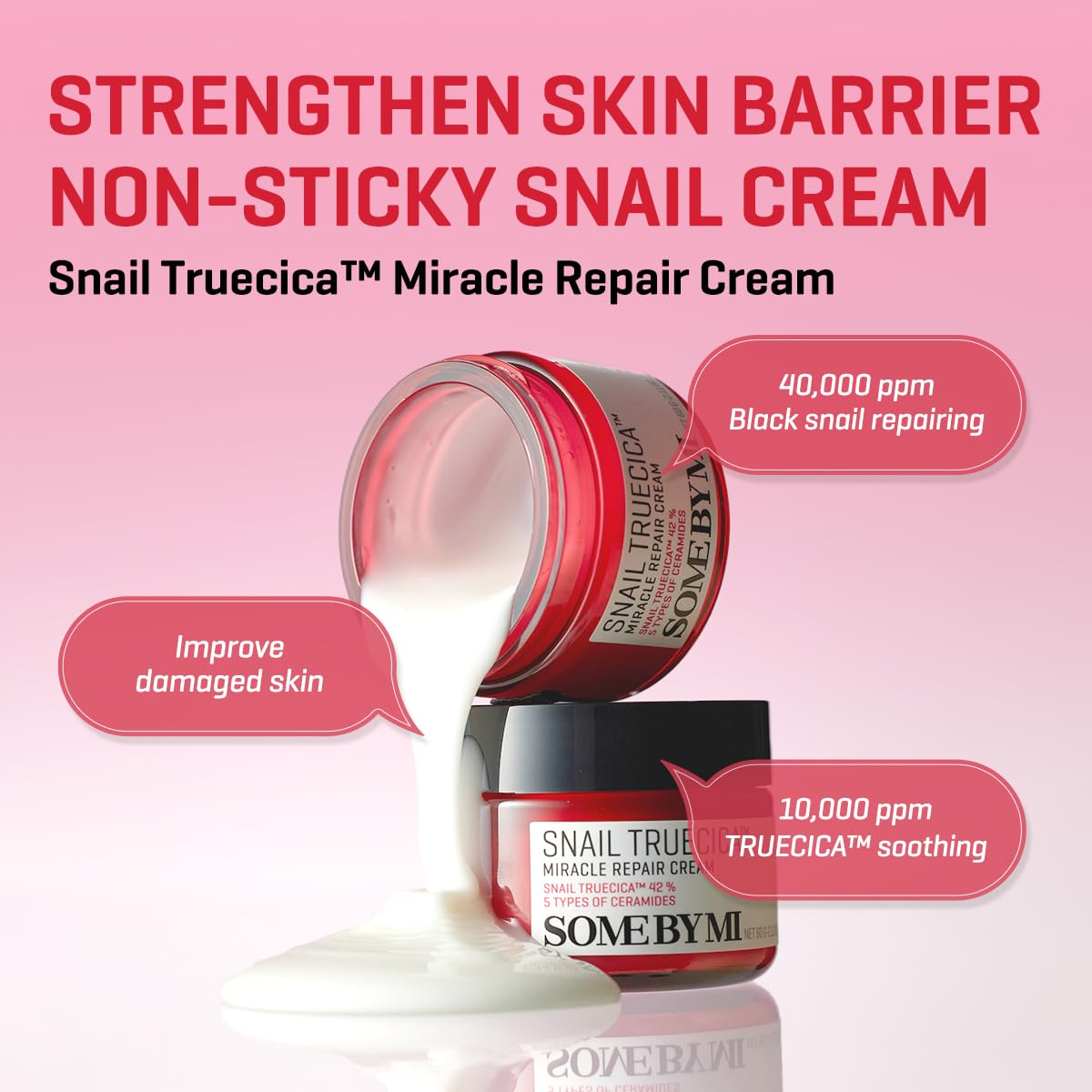 SOME BY MI Snail Truecica Miracle Repair Cream 60 ml