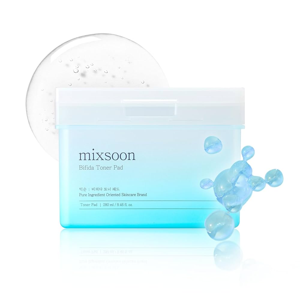 Mixsoon Bifida Pad – Almohadillas Fortalecedoras con Fermento de Bifida para Piel Estresada (70 pads)