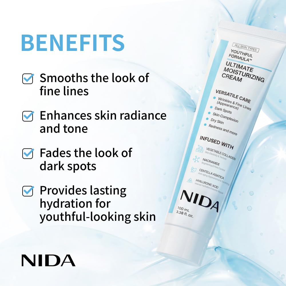 NIDA Youthful Formula™ Ultimate Moisturizing Cream Crema Facial Hidratante Y Rejuvenecedora 100 ml