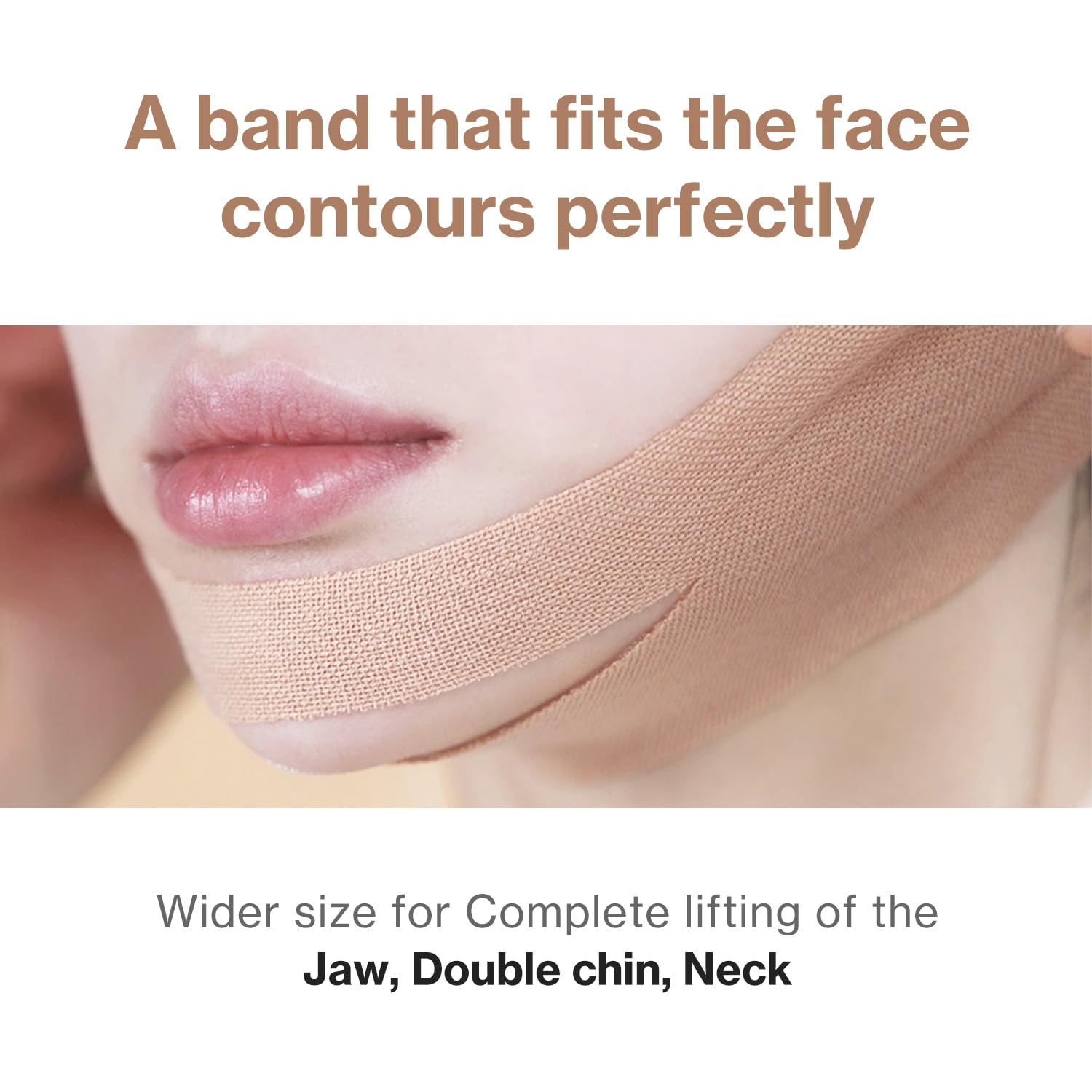 Face Fit Minus Band V2 – Pack de 4 Mascarillas Lifting en V con Colágeno y Péptidos