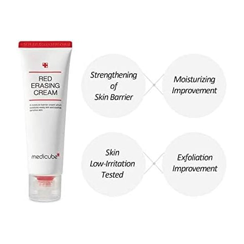 MEDICUBE Red Erasing Cream 2.0 | Crema Facial Calmante