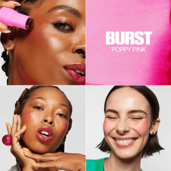 MILK MAKEUP Cooling Water Jelly Tint Lip + Cheek Blush Stain - BURST image