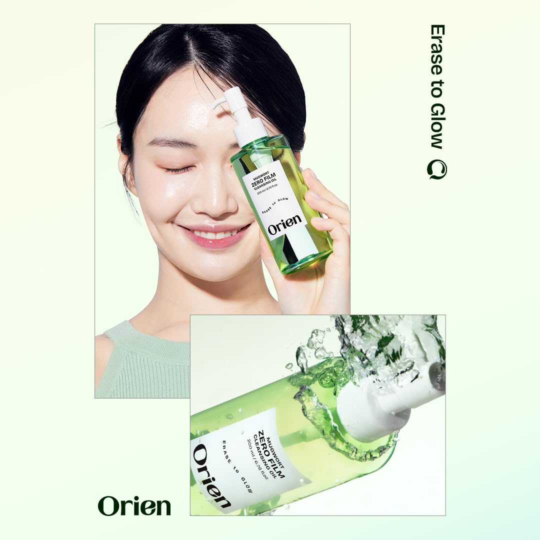 Orien Mugwort Zero Film Cleansing Oil 6.76 fl oz. 6.8 fl oz image 2