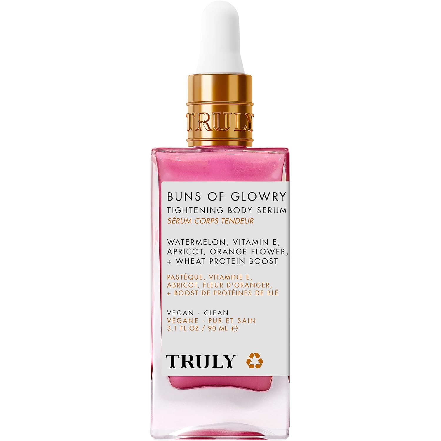Truly Beauty Buns Of Glowry Glow & Tighten – Crema Suero Reafirmante Para Glúteos Y Muslos